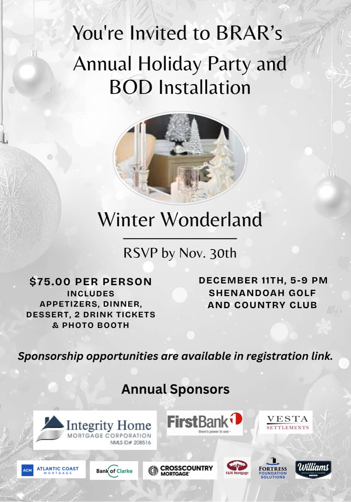 Invitation - 123 Anywhere St., Any City, ST 12345